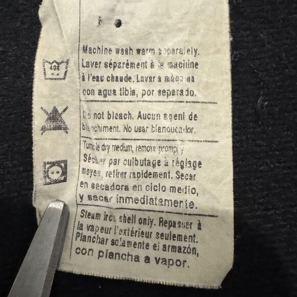 Vintage Carhartt Denim Chore Coat Mens XL Quilted Lined Made USA C45DST 90s - Picture 11 of 11